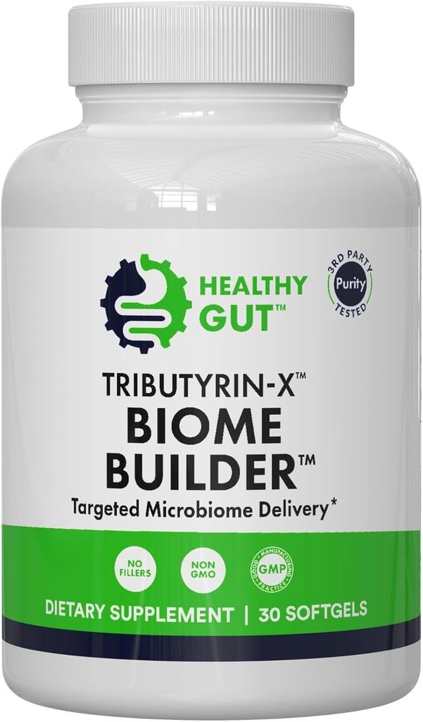 Hygiène Gut Tributyrin-X. La plupart des produits biodisponibles Butyrate Postbiotique pour la santé Gut et le soutien du gut maigre.