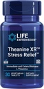 Life Extension Theanine XRTM Stress Relief – L-Theanine – favorise une réponse calme au stress diurne – non-OGM, sans gluten, végétarien – 30 comprimés
