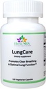 Herbes SRA Lung Cleanse & Detox Formula. Soutient les poumons et la santé respiratoire, aide à effacer la congestion du mucus naturellement. 120 Capsules végétariennes