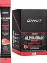 ONTIT Alpha Cerveau Instantané - Ruby Pamplemousse Flacon - Nootropic Brain Booster Memory Supplement - Soutien du cerveau pour Focus, Energy & Clarity - Alpha GPC Choline, Cats Claw, L-Theanine, Bacopa - 30ct