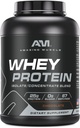 Amazing Muscle 100% Whey Protein Powder *Advanced Formula with Whey Protein Isolate as a Primary Ingredient Along with Ultra Filtered Whey Protein Concentrate (Chocolate, 5 lb)