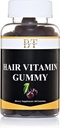 Vitamine capillaire Gommy Santé Cheveux, peau et ongles, Gommies véganes et végétales, BIOTIN CHEFABLE, 60 Gommies