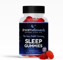 Supplément sommeil Gummies - Tous naturels, saveurs de fruits de la passion, 60ct
