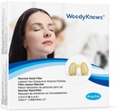 WoodyKnows Filtres nasaux Nasclear, modèle 2024, Allergies saisonnières et aides à la pollution industrielle, Transport public et protection des animaux de compagnie (Trial S/M/L/XL)