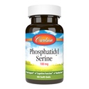 Carlson - Phosphatidyl Serine, 100 mg, non OGM, fonction cérébrale, 90 softgels