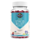 Garden of Life Herbals Stress Relief Gummy with Rhodiola & Safran for Positive Mood & Stress Response Plus Prébiotiques et probiotiques pour le soutien digestif – Non-OGM, sans gluten, Kosher, 30 portions