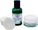 PawPureity Tear Stain Remover Kit d'entrée pour chiens Comprend la solution d'élimination de la tear 2 oz, poudre .5 oz et 30 tampons d'application