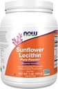 MAINTENANT compléments alimentaires, lécithine de tournesol avec le Phosphatidyl Choline d'origine naturelle et autres phosphates, poudre, 1-Pound
