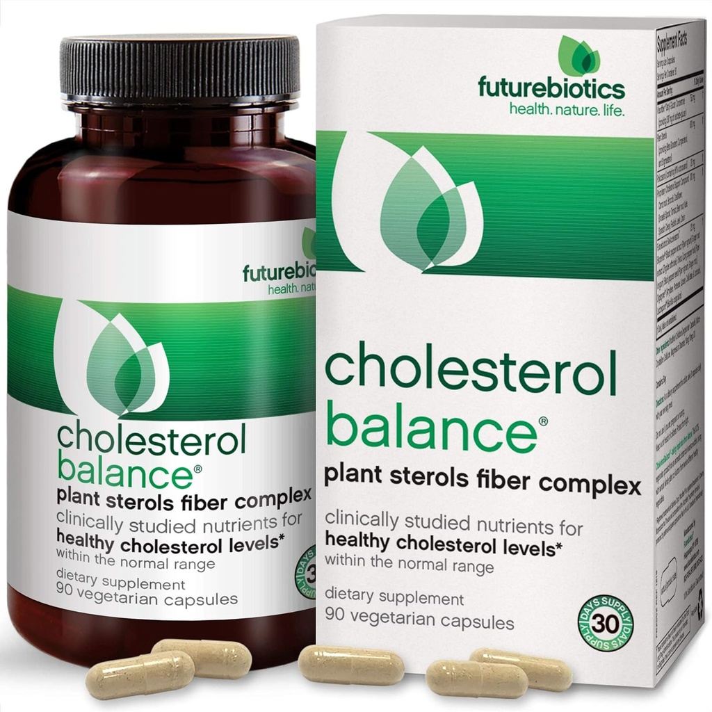 Futuresbiotiques Cholestérol Balance Veg-Capsules, 90-Comte