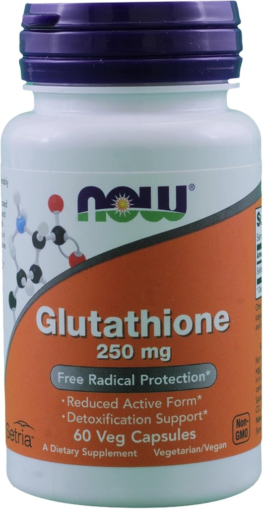Glutathion 250mg 60 Capsules (emballage de 2)