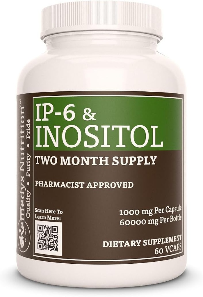 La nutrition de Remedy IP6 (hexaphosphate) avec Inositol, Calcium et Magnésium