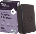 Marie Originals Eczema Face Savon Laver le corps Bar – Tous les psoriasis naturels, traitement de la dermatite pour le soulagement de la peau sèche démangeaison flasque – douce détoxifiante, guérison, anti-démangeaison, soin de la peau nettoyante (paquet de 1)