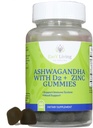 Ashwagandha 1500mg VitamineD2 200mcg Zinc 4mg Gummies pS pour le stress et le système immunitaire Support de Vegan Non-OGM Gluten sans gélatine