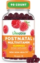 Multivitamines postnatales vivaces avec fer, choline et iode.