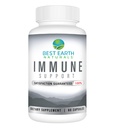 Meilleur supplément de soutien immunitaire naturel de la Terre - Multivitamines pour les adultes avec vitamine C 30mg, vitamine E 30Iu, curcuma, champignons, supplément à l'ail et plus - 60 Capsules