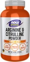 MAINTENANT Aliments Sports Nutrition, Arginine et poudre de Citrulline, rapport 1:1, acide amino, 12-Ounce