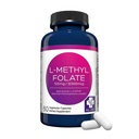 MD Life L-méthylfolate 12,5 mg Supplément - Supplément de méthylfolate actif de catégorie professionnelle - 60 capsules - L-méthylfolate 12,5 mg - Potence maximale MTHFR W/acides aminés essentiels