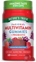 Nature's Truth Kids Multivitamine Gummies avec des probiotiques.