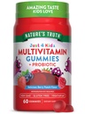 Nature's Truth Kids Multivitamine Gummies avec des probiotiques.