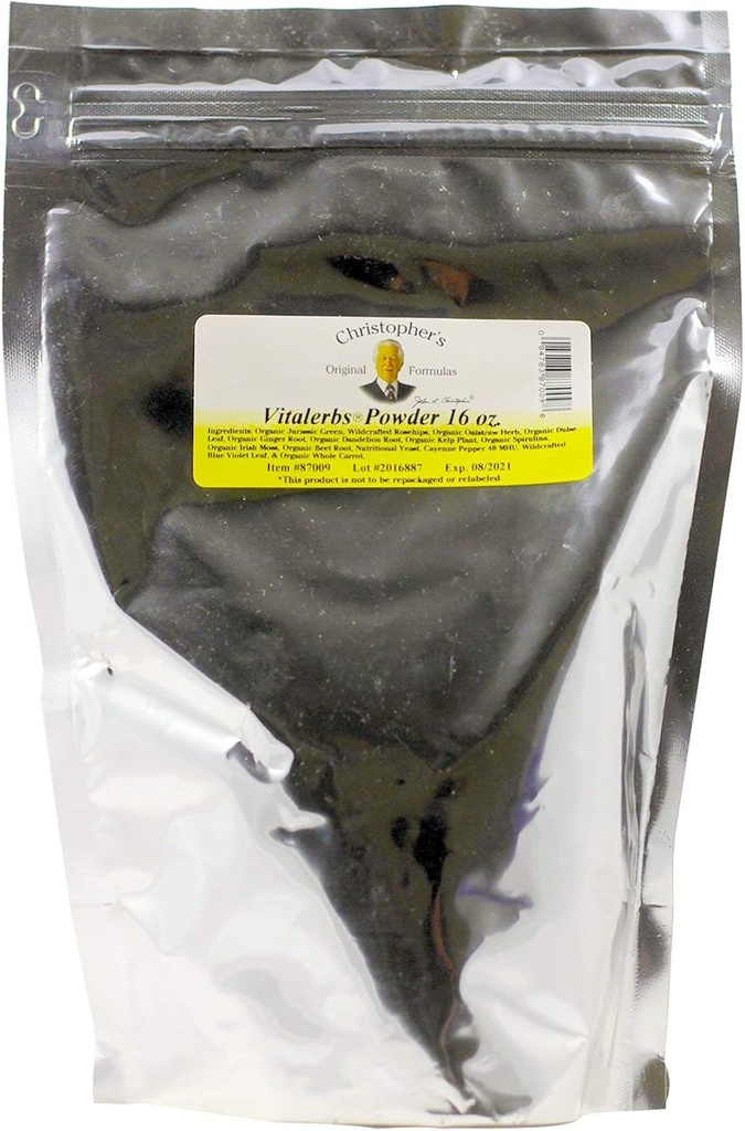 Formules originales de Christopher Vitalerbs Poudre 16 OZ - Boîte de 1