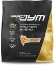 Poudre de protéines de beurre d'arachide Pro JYM Vanilla - Isolats de protéines de lactosérum, caséine et protéines de lait, construction de muscles maigres pour les hommes et les femmes, science supplément JYM, 45 portions