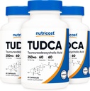 Nutricost Tudca 250mg, 60 Capsules (3 bouteilles)