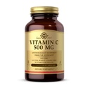 Solgar Vitamine C 500 mg, 100 capsules végétales - Antioxydants et immunosupport - Santé globale - Soutiens peau et articulations saines - Non OGM, végétalien, sans gluten, sans casher - 100 portions