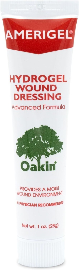 AMERIGEL Hydrogel Wound Dressing (1 oz) - Fournit l'environnement de guérison des plaies sèches