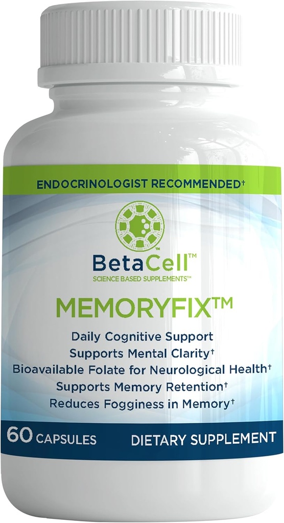 Supplément Cerveau Memoryfix - 60 Capsules Brain Booster