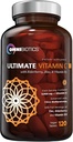 Omnibiotics Ultimate Vitamine C Supplément 2000mg – avec Zinc, Extrait de mûre aînée, et D3 – Support immunitaire haute puissance et rappel collagène – 120 comprimés végétaliens
