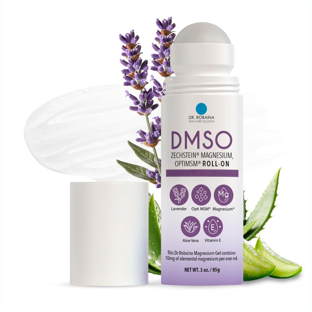 Dr. Robaina DMSO Lavande Roll-On – Ultime Confort de la peau et Nourrissement.
