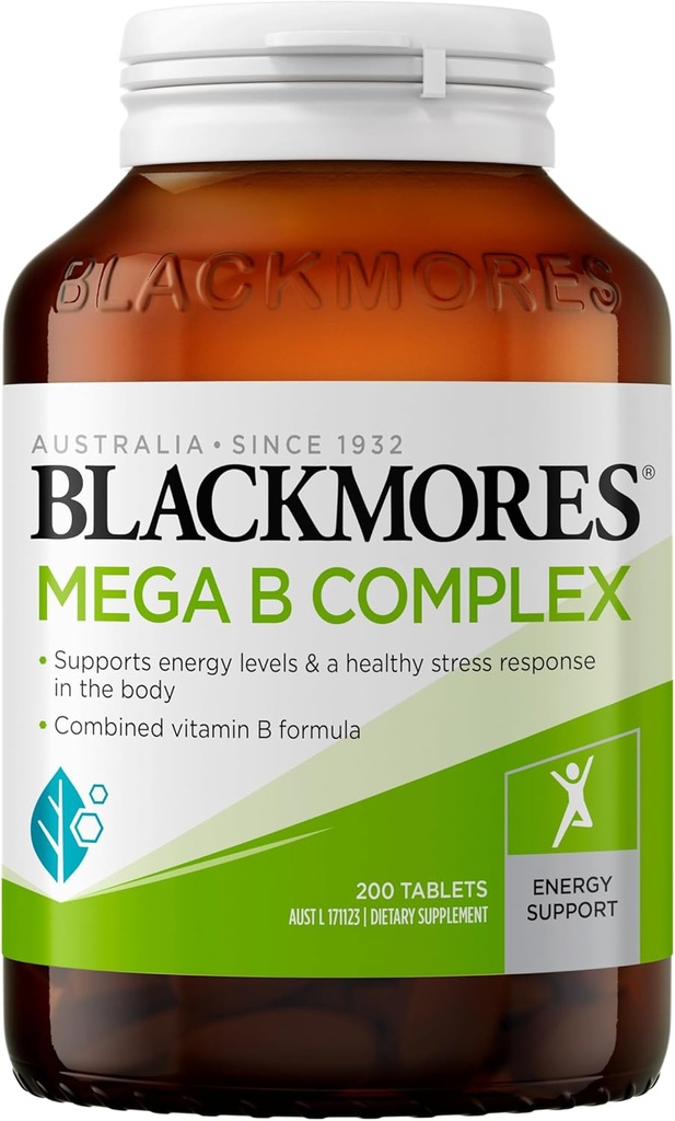 Blackmores Mega B Complexe 200 Tabs