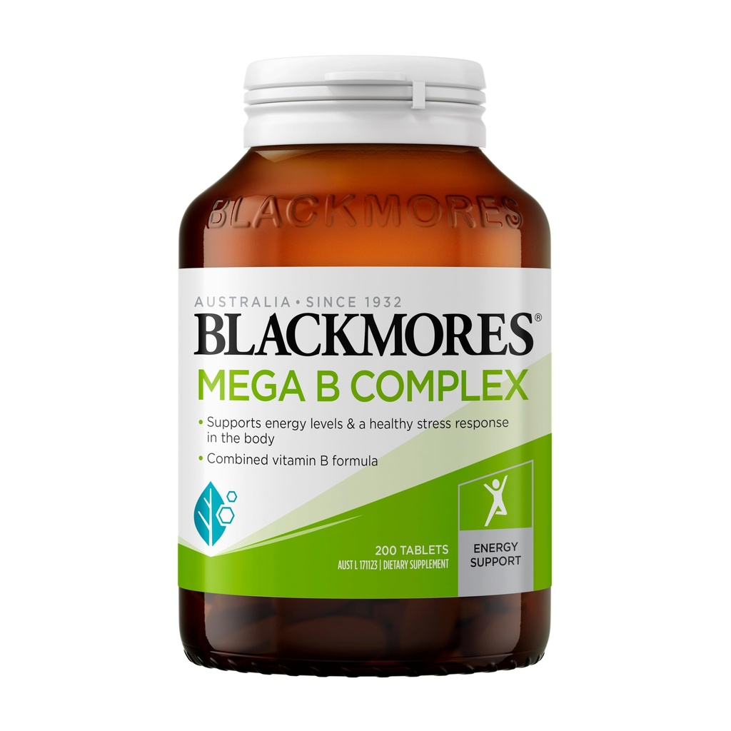 Blackmores Mega B Complexe 200 Tabs