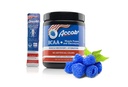 BCAA Powder Blue Raspberry-Pre or Post Workout,Muscle Recovery Drink with Amino Acids + Electrolytes,7,2g BCCAs pour hommes et femmes-30 portions +10g de peptides de collagène