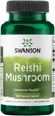 Swanson Reishi Champignon Immuni Fonction Mood Support 600 Milligrammes 60 Capsules