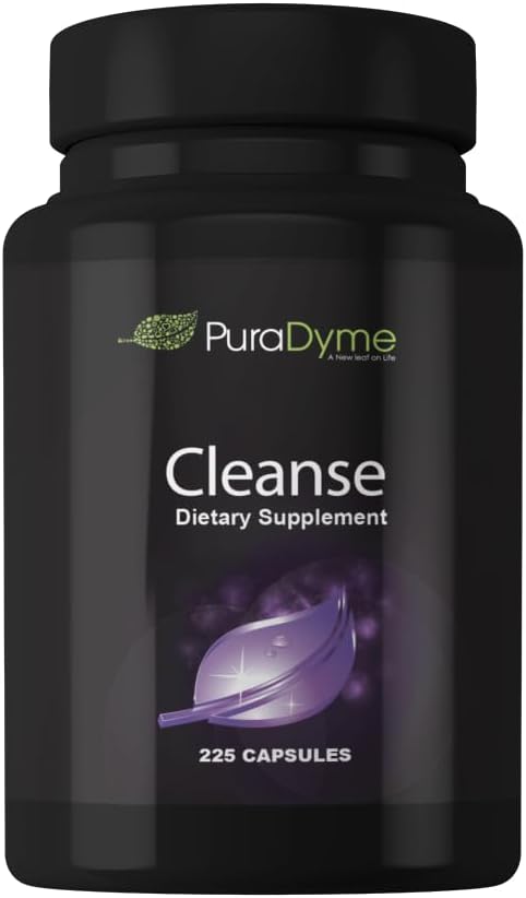 Puradyme Herbal Colon Cleanse et Detox Dietary Supplément - 225 Capsules. Par Lou Corona