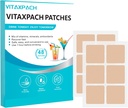 Patchs de récupération de fête - 48 Pack, ingrédients 100% naturels - Réveillez-vous rafraîchi pour un meilleur matin, emballé individuellement, ami de la peau et imperméable - Appliquer avant de boire