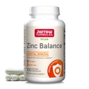 Formules de Jarrow Zinc Balance 15 mg - 100 portions (capsules Veggie) - Zinc avec du cuivre - Minéraux essentiels pour le support du système immunitaire - Supplément de soutien immunitaire - Supplément de cuivre sans gluten, végétalien