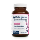 Métagène Estroplex Fem - Formule de soutien à la ménopause précoce - avec racine de dandelion, racine valériane, nervure piquante, chasteberry, noyer et plus - Non-OGM, sans gluten et végétarien - 90 comprimés