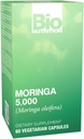 Bio Nutrition Moringa 5000mg 60 Vegetarian Capsules | Complete Green Superfood | Nature's Multivitamin | Energy and Gut Health
