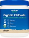 Poudre de chlorella biologique Nutricost 8oz - 3000mg par portion - Non-OGM, sans gluten