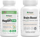 Jigsaw Health Magnesium Bundle | MagSRT (B-Free), 240 Tablets, and Brain Boost, 90 Capsules