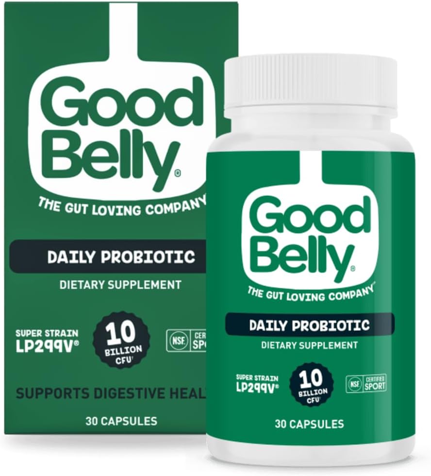 GoodBelly Probiotic Capsules pour la santé digestive
