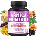 Arnica Capsules avec Arnica, graines de raisin, curcuma et plus - 90 Capsules pour 3 mois d'approvisionnement