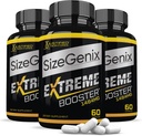 Laboratoires Justifiés (3 Pack) Sizegenix Men-S Supplément Santé 1484mg180 Capsules