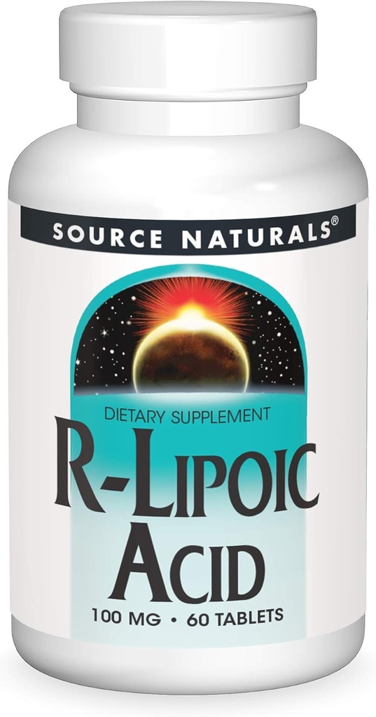 Source Naturals R-Lipoic Acid, 100mg - 60 Tablets