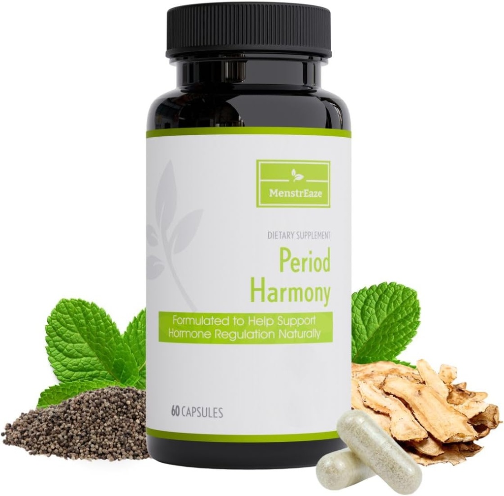 Hormone Balance for Women, Women's Support, Menopause & PMS Support, with Black Cohosh, Vitex Berry & Dong Quai - 30 Serves