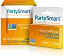 Himalaya PartySmart, 10 capsules individuelles - Alcool Disparition du foie pour un meilleur matin après avoir bu - végétalien, non OGM, sans gluten, cliniquement étudié