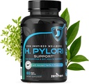 Zenmen H. Pylori Support : Lactobacillus Reuteri Probiotique avec Gum mastic pour la digestion et la santé GI - Testé par une tierce partie, 60 Capsules Vegan, Fabriqué aux États-Unis
